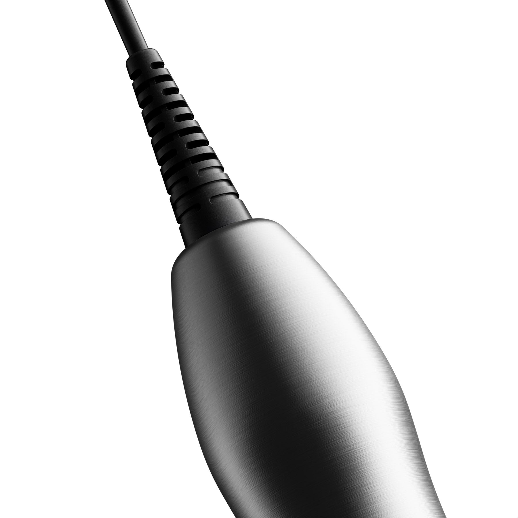 DOXY Die Cast MAX PLUG-IN Powerful Massage Wand - Brushed Metal