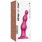 Strap-on-Me Hybrid Collection Beads Silicone Suction Cup Dildo - Large