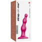 Strap-on-Me Hybrid Collection Beads Silicone Suction Cup Dildo - Small