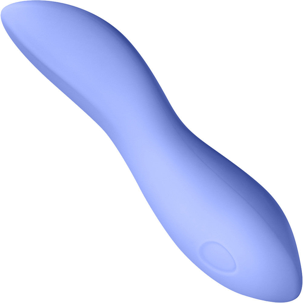 DIP Silicone Rechargeable Waterproof Vibrator by Dame - Periwinkle