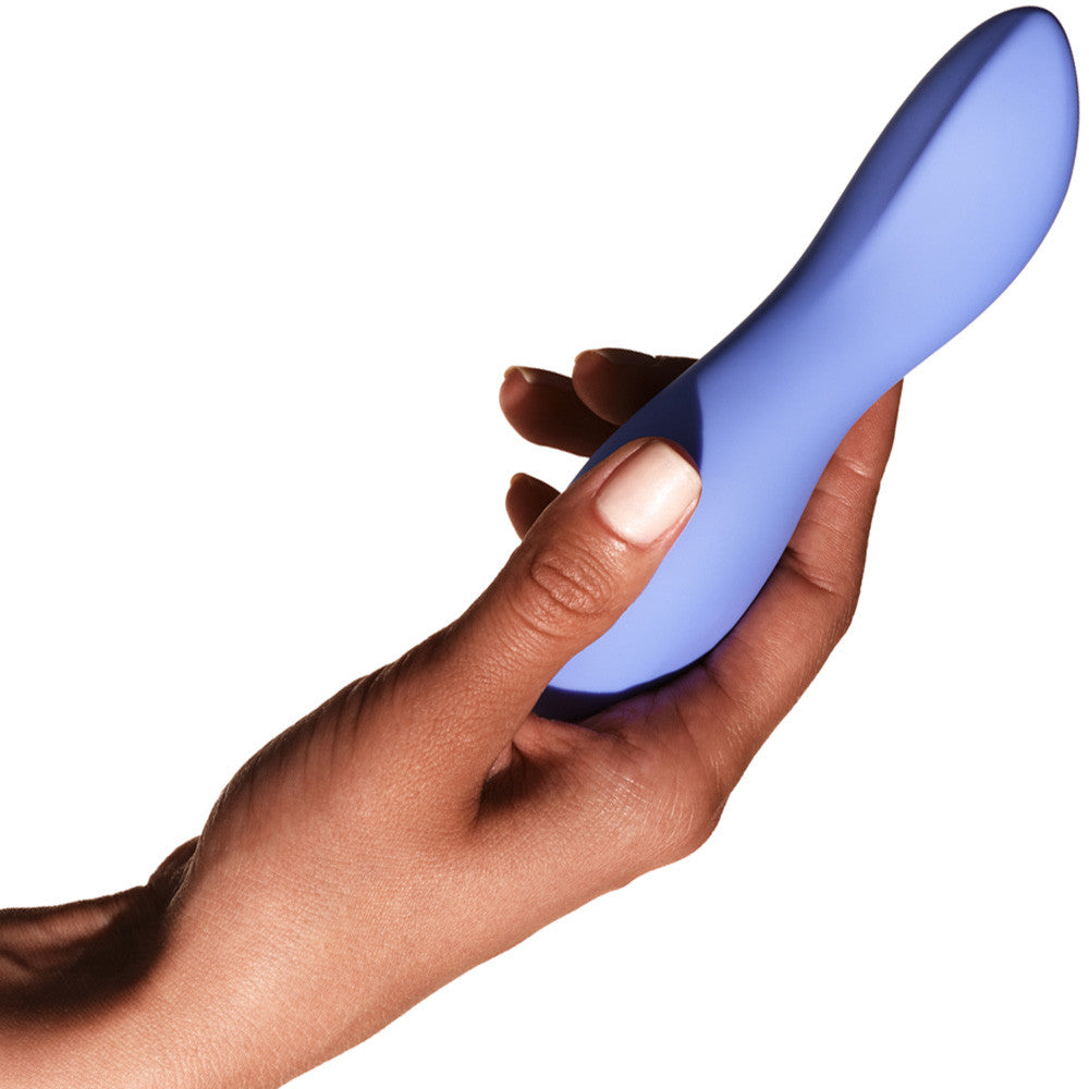 DIP Silicone Rechargeable Waterproof Vibrator by Dame - Periwinkle