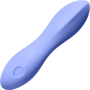 DIP Silicone Rechargeable Waterproof Vibrator by Dame - Periwinkle