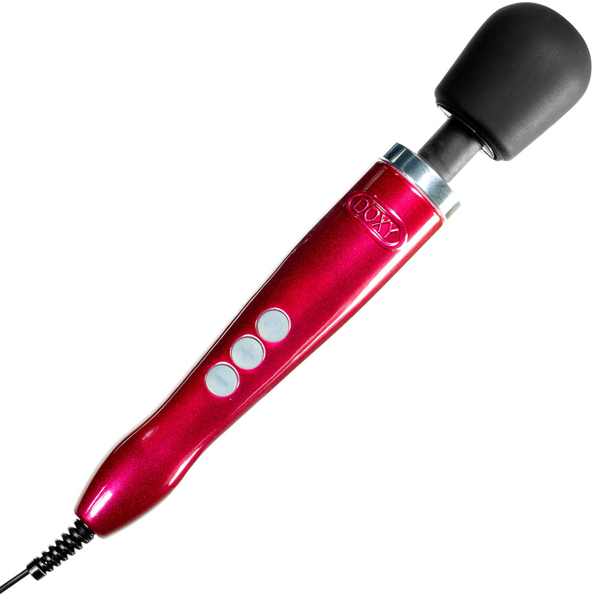 Doxy Die Cast Extra Powerful Massage Wand Vibrator - Red