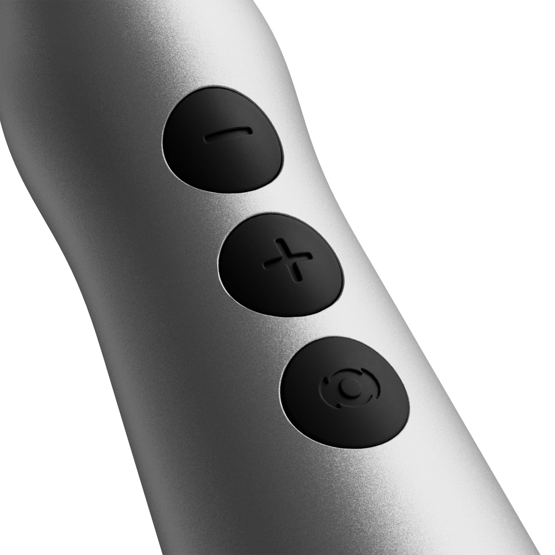 DOXY GO Ultra Compact Cordless Powerful Travel Sized Massage Wand - Silver