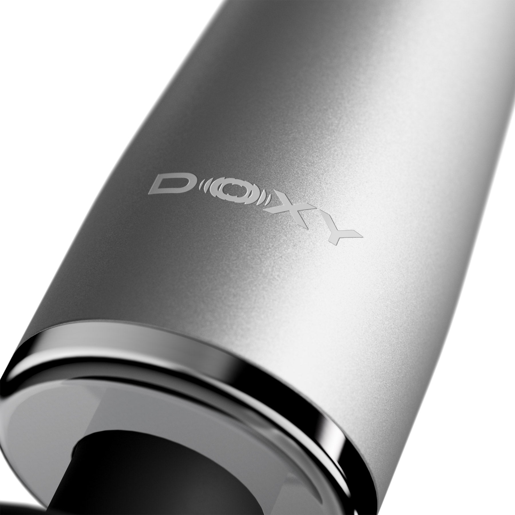 DOXY GO Ultra Compact Cordless Powerful Travel Sized Massage Wand - Silver