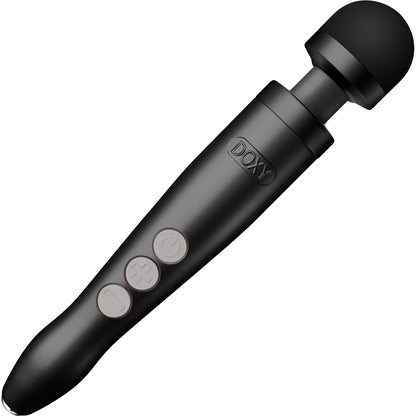 Doxy Die Cast 3R Rechargeable Extra Powerful Massage Wand Vibrator - Matte Black