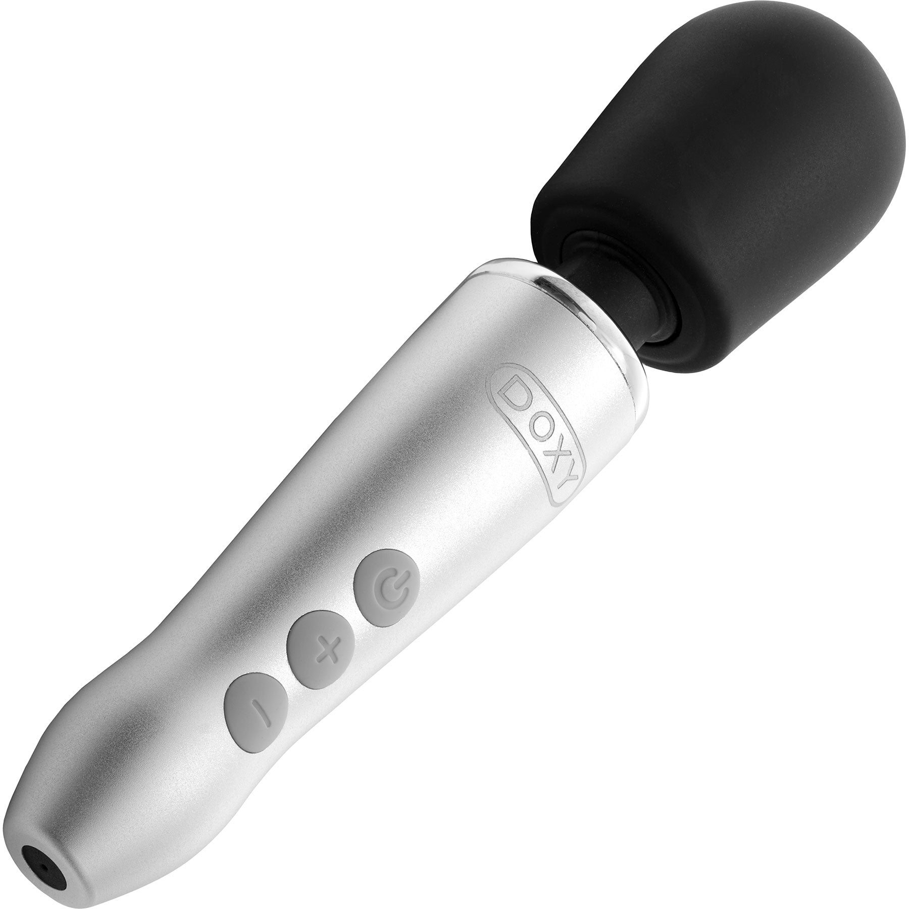 Doxy Go Aluminum Rechargeable Powerful Mini Massage Wand Vibrator