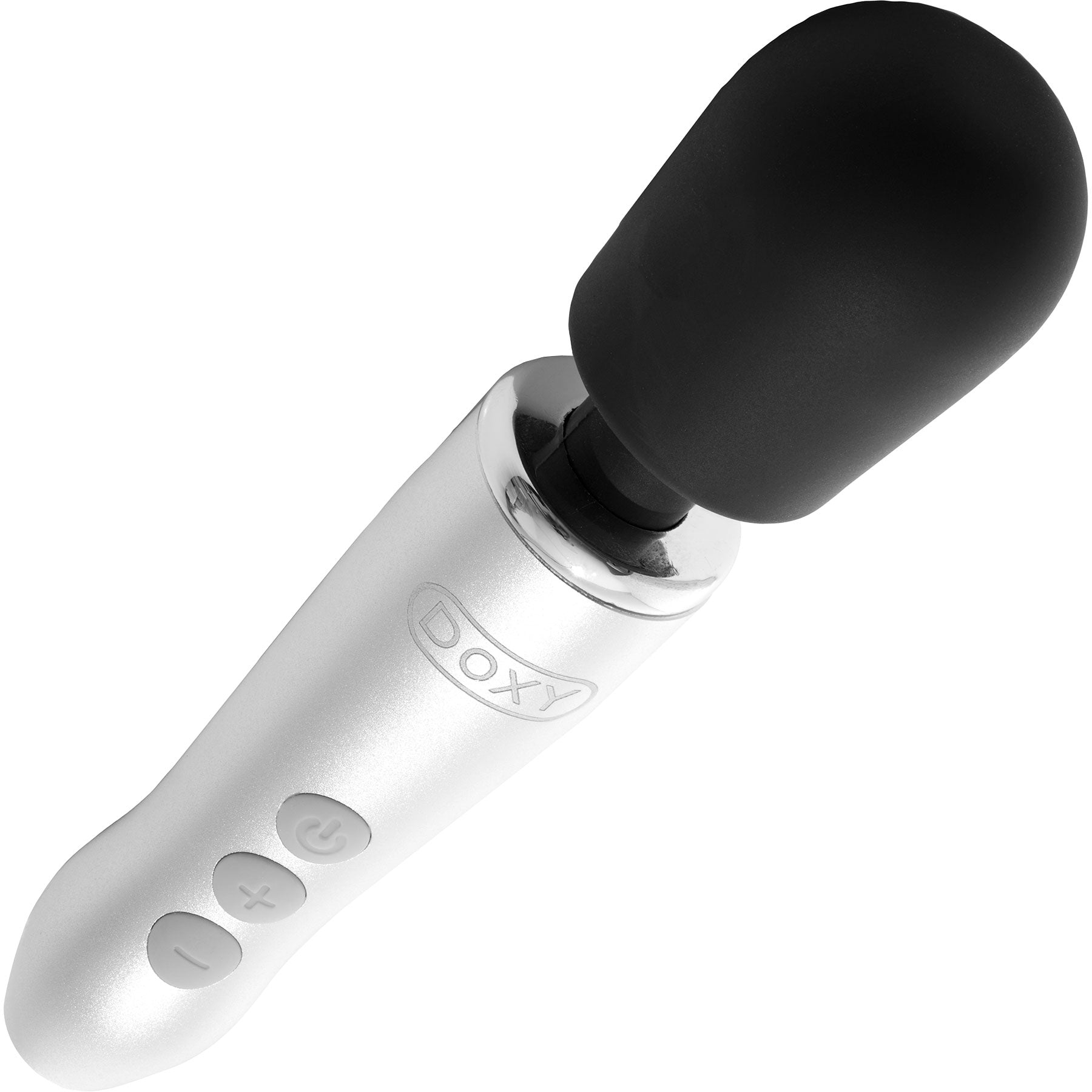 Doxy Go Aluminum Rechargeable Powerful Mini Massage Wand Vibrator