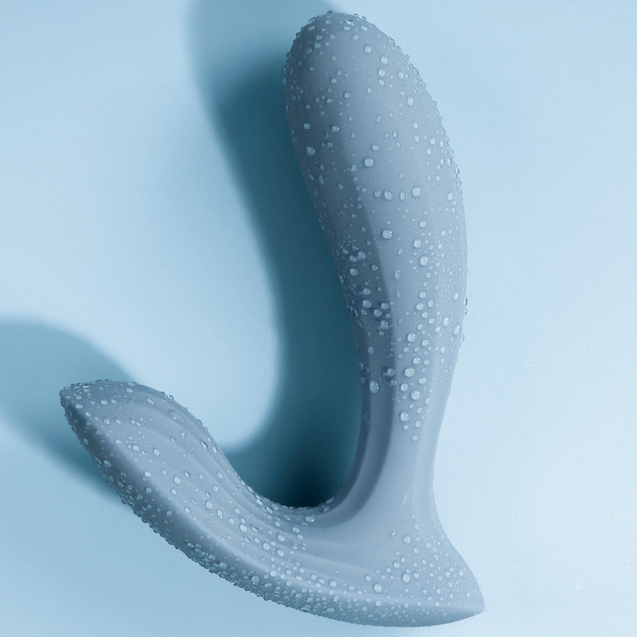 SVAKOM ERICA Wearable App Controlled Silicone Dual Stimulation Vibrator - Dusty Blue