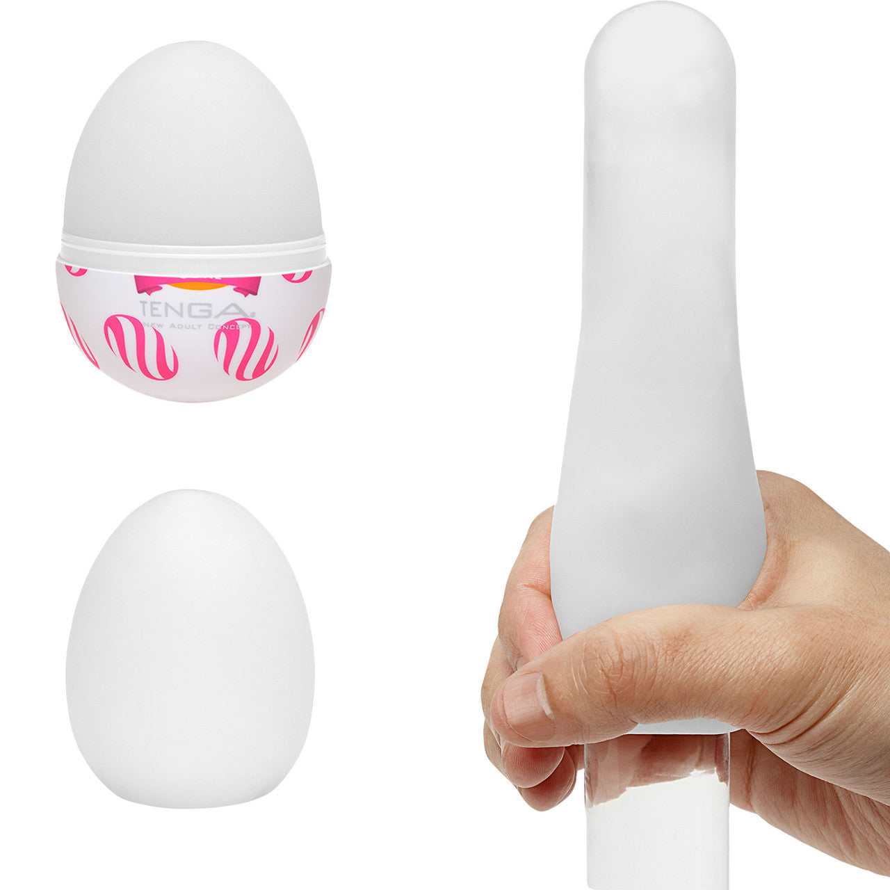 Tenga EGG Penis Masturbator Variety Six Pack - Curl