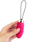 SVAKOM Elva Remote Controlled Wearable Intelligent Rechargeable Silicone Vibrating Bullet - Pink