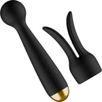 SVAKOM Emma Neo Interactive App Enabled Warming Silicone Vibrator With Rabbit Ears - Black