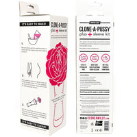 Clone-A-Pussy Plus + Silicone Casting Kit With Sleeve - Hot Pink