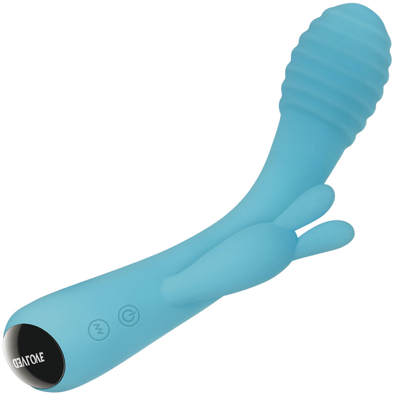 Aqua Bunny Waterproof Rechargeable Soft Dual Stimulation Vibrator By Evolved Novelties