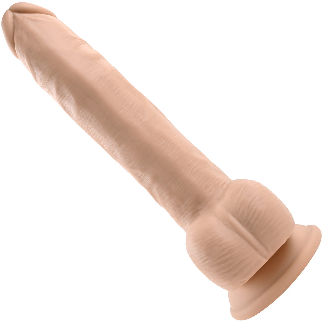 Thrust In Me Rechargeable Silicone Thrusting Vibrating Realistic Dong With Remote By Evolved Novelties - Vanilla