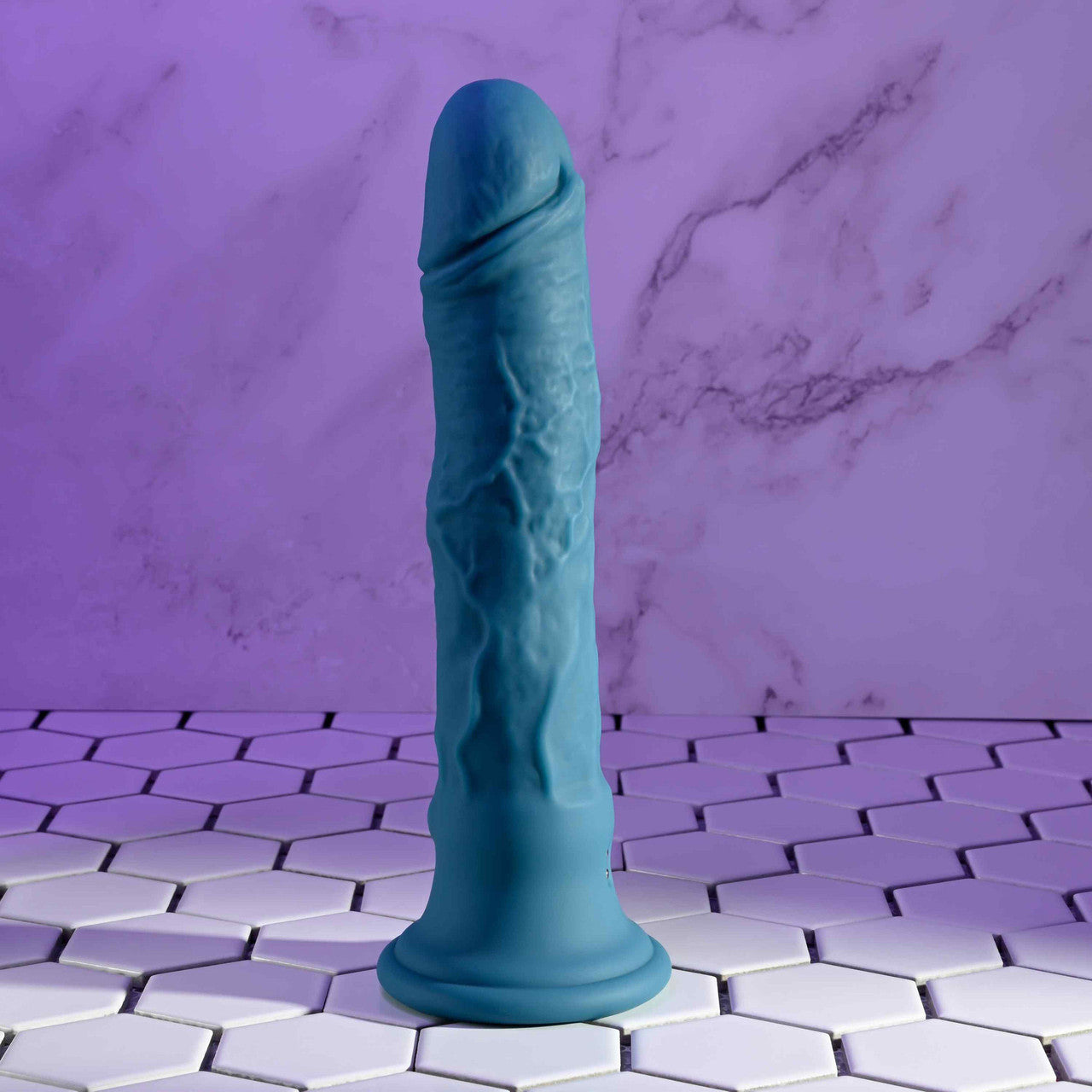 Tsunami Rechargeable Waving & Vibrating Silicone Suction Cup Dildo With Remote By Evolved Novelties