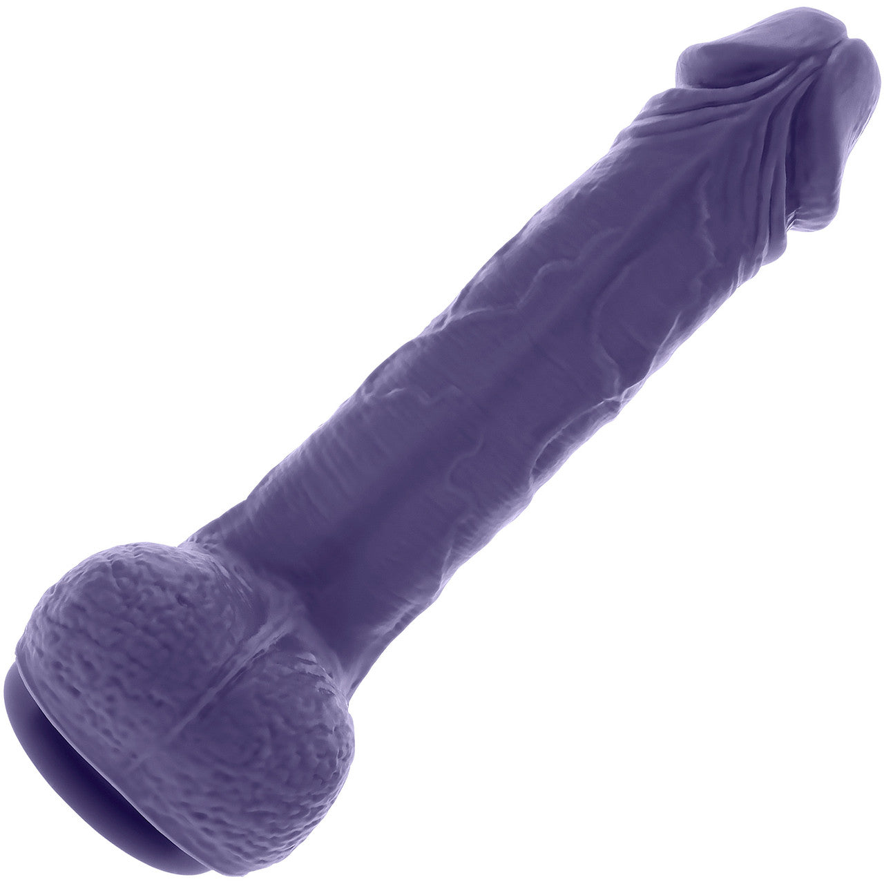 Pleasure Rider Rechargeable Thrusting & Vibrating Silicone Dildo With Remote By Evolved Novelties