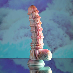 Fantasy Rechargeable Silicone Vibrating Dildo With Remote By Evolved Novelties