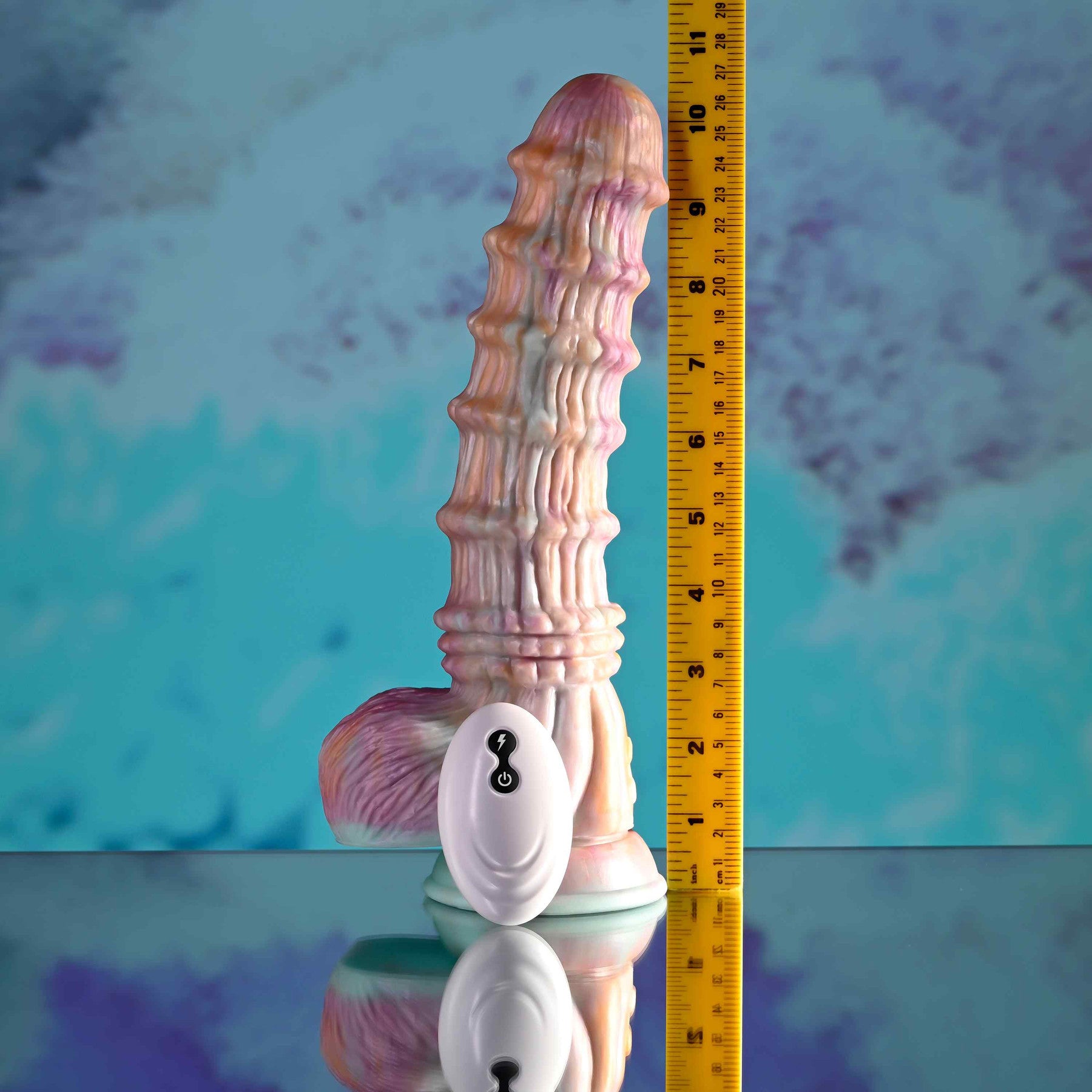 Fantasy Rechargeable Silicone Vibrating Dildo With Remote By Evolved Novelties