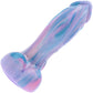 Mythical Rechargeable Silicone Vibrating Dildo With Remote By Evolved Novelties