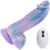 Mythical Rechargeable Silicone Vibrating Dildo With Remote By Evolved Novelties