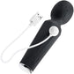 Rainbow Sucker Rechargeable Silicone Wand Style Vibrator With Clitoral Suction By Evolved Novelties