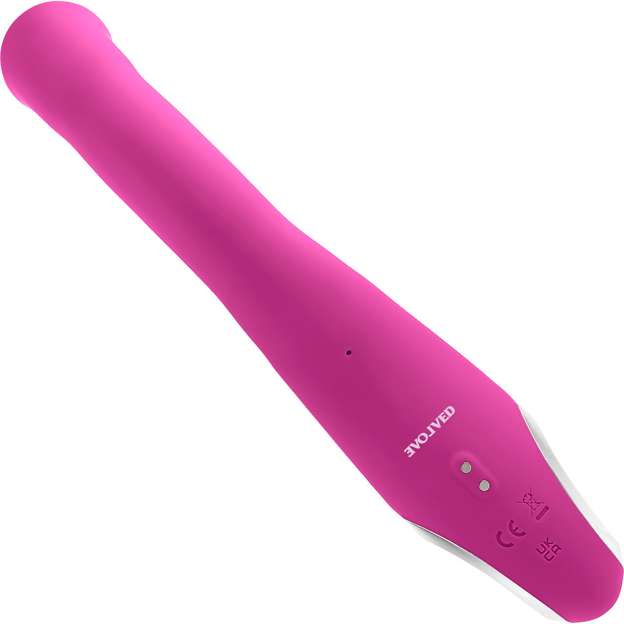 Strike A Pose Rechargeable Silicone Dual Stimulation G-Spot & Clitoral Vibrator With Suction By Evolved Novelties