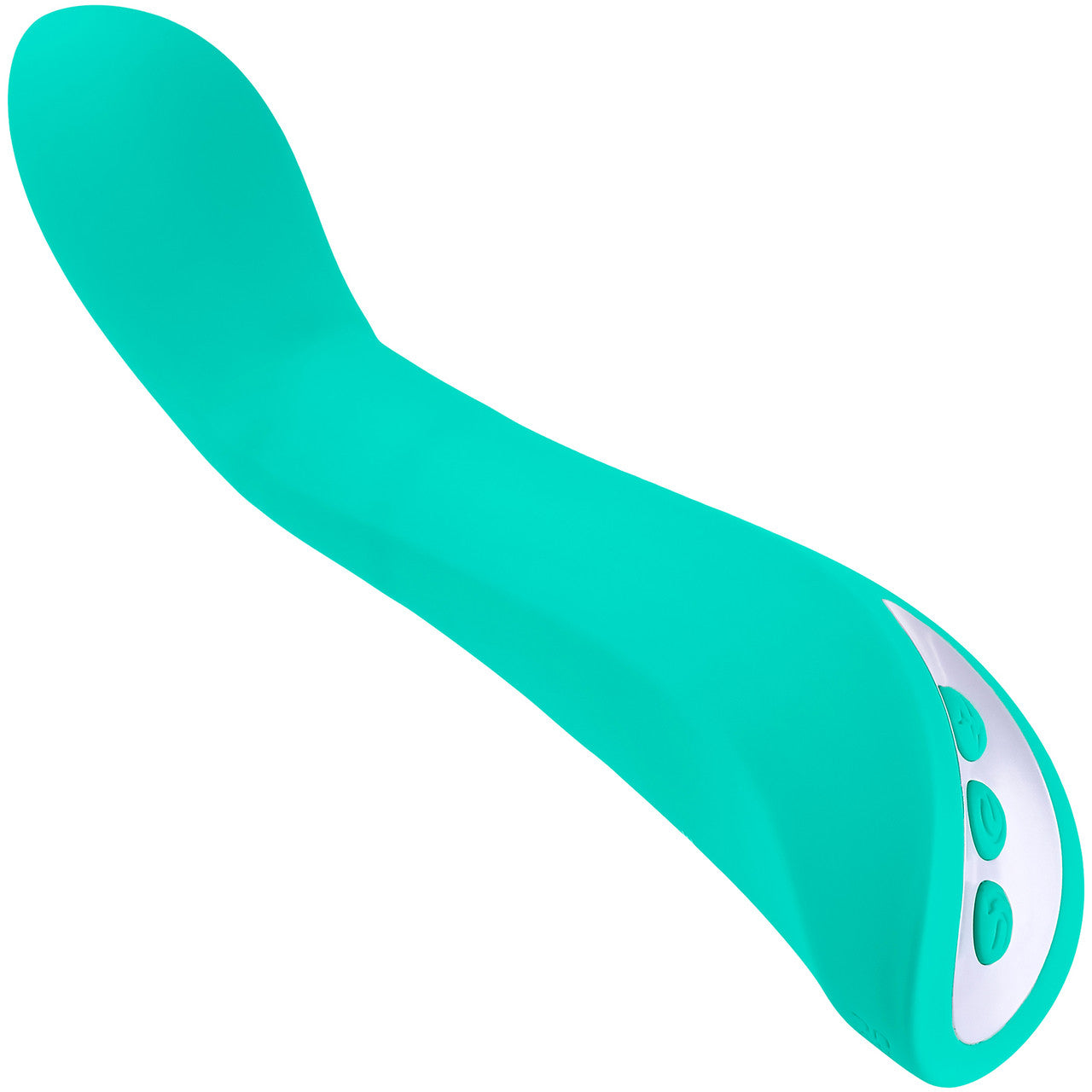 Come With Me Rechargeable Silicone G-Spot Vibrator With Come Hither Motion By Evolved Novelties - Green