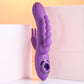 Fourgasm Quadruple Stimulation Rechargeable Silicone Vibrator By Evolved Novelties