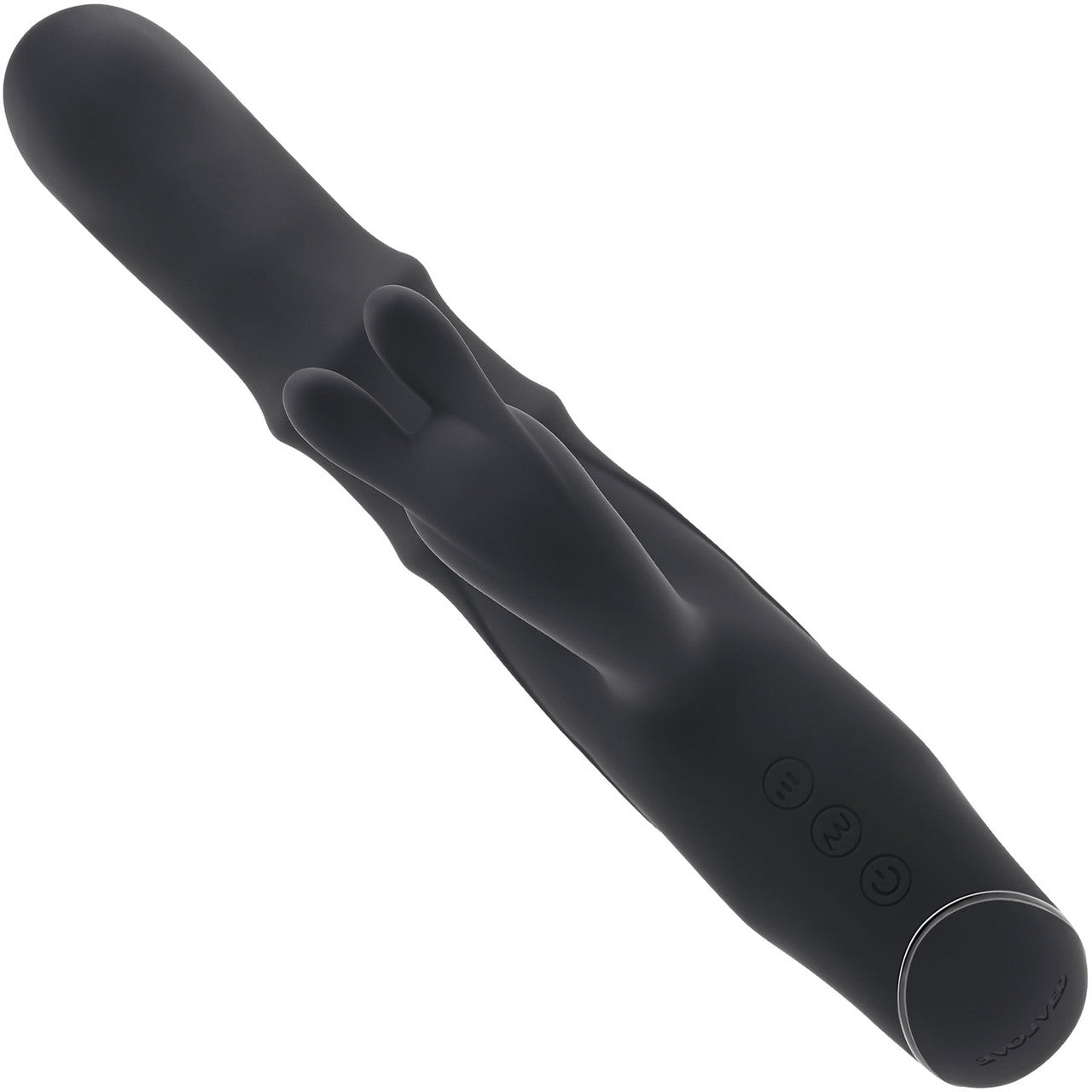 Ringmaster Rechargeable Waterproof Silicone Dual Stimulating Vibrator By Evolved Novelties