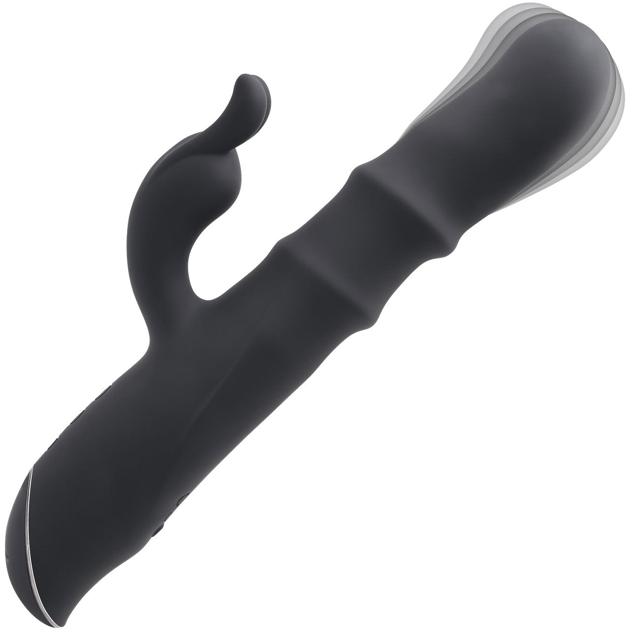 Ringmaster Rechargeable Waterproof Silicone Dual Stimulating Vibrator By Evolved Novelties