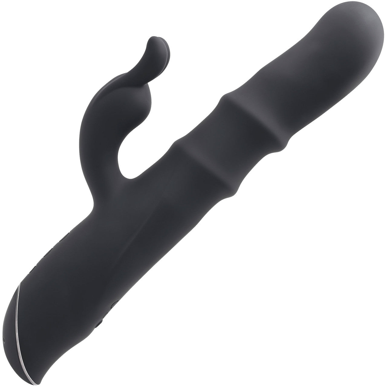 Ringmaster Rechargeable Waterproof Silicone Dual Stimulating Vibrator By Evolved Novelties