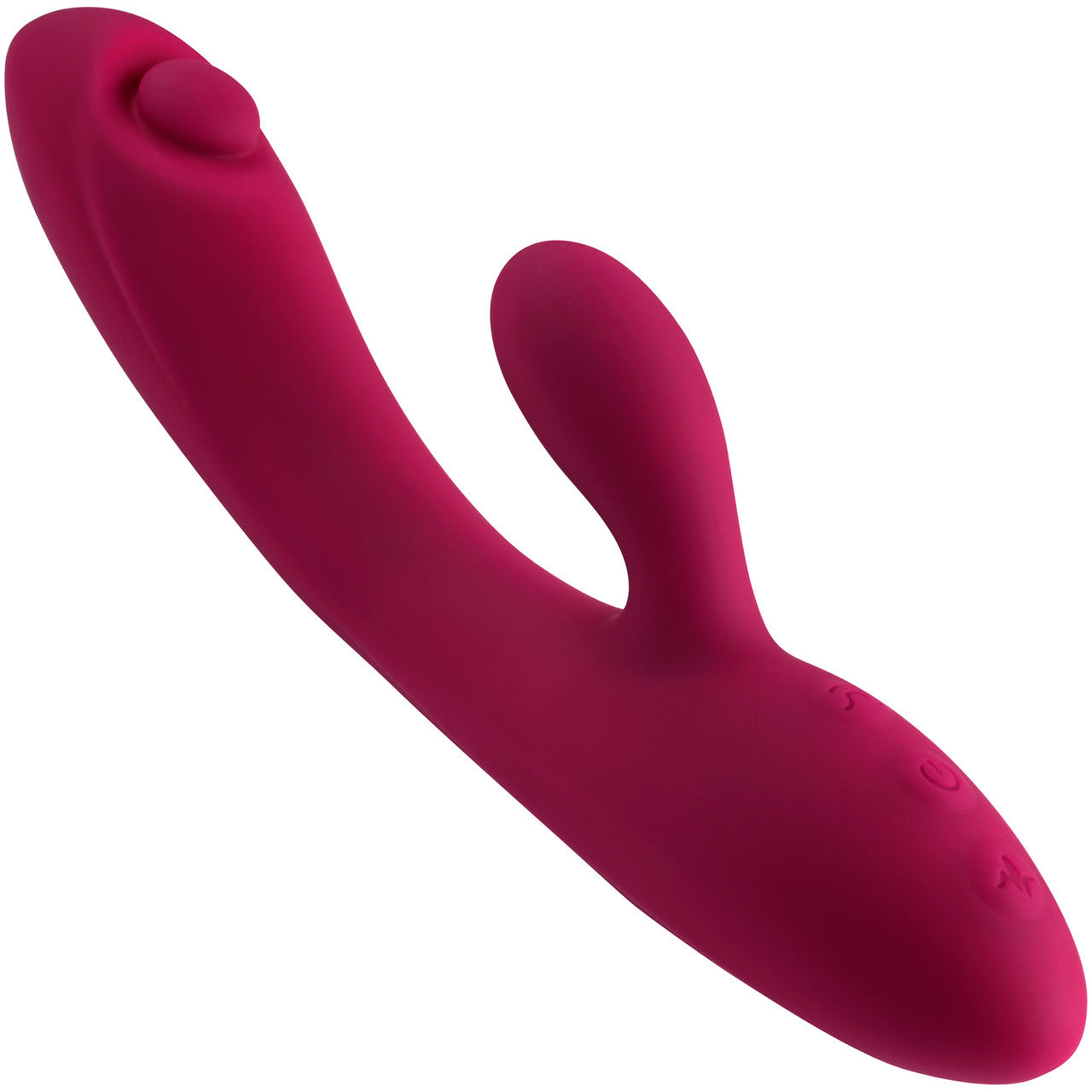 Jammin' G Rechargeable Waterproof Silicone Dual Stimulating Vibrator By Evolved Novelties