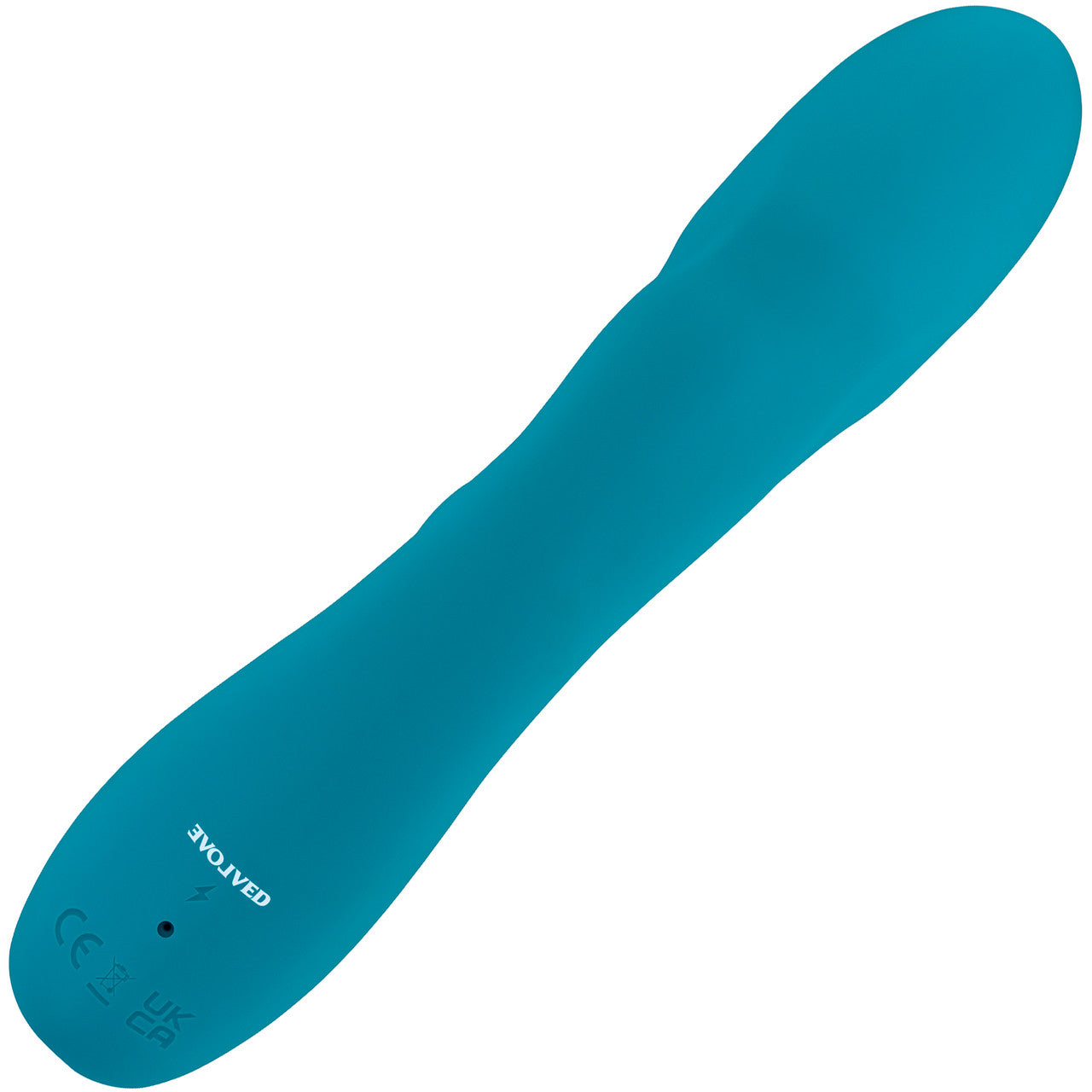 Fierce Flicker Rechargeable Waterproof Silicone Dual Stimulating Vibrator By Evolved Novelties