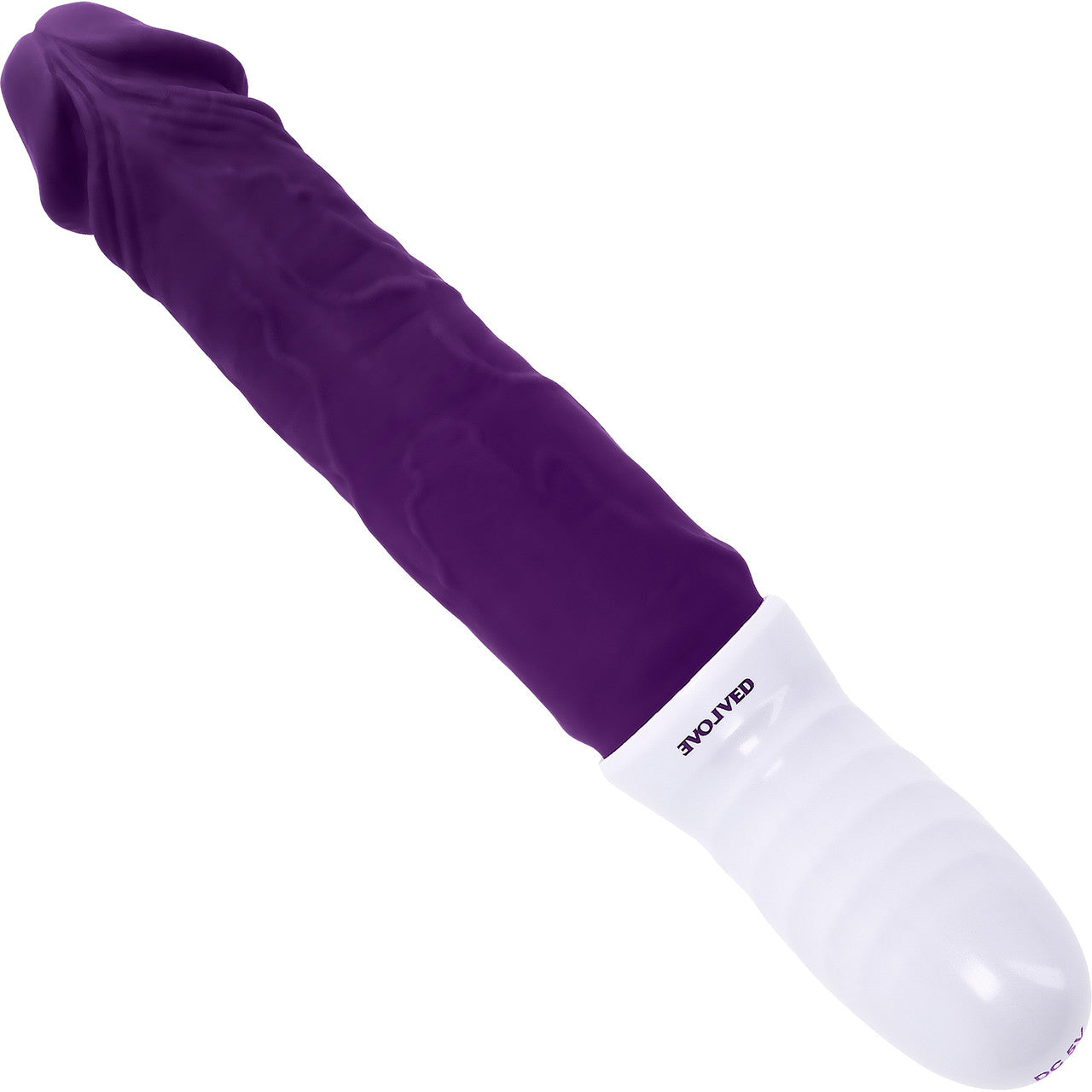 Plum Thrust Rechargeable Waterproof Thrusting & Vibrating Silicone Dildo By Evolved Novelties