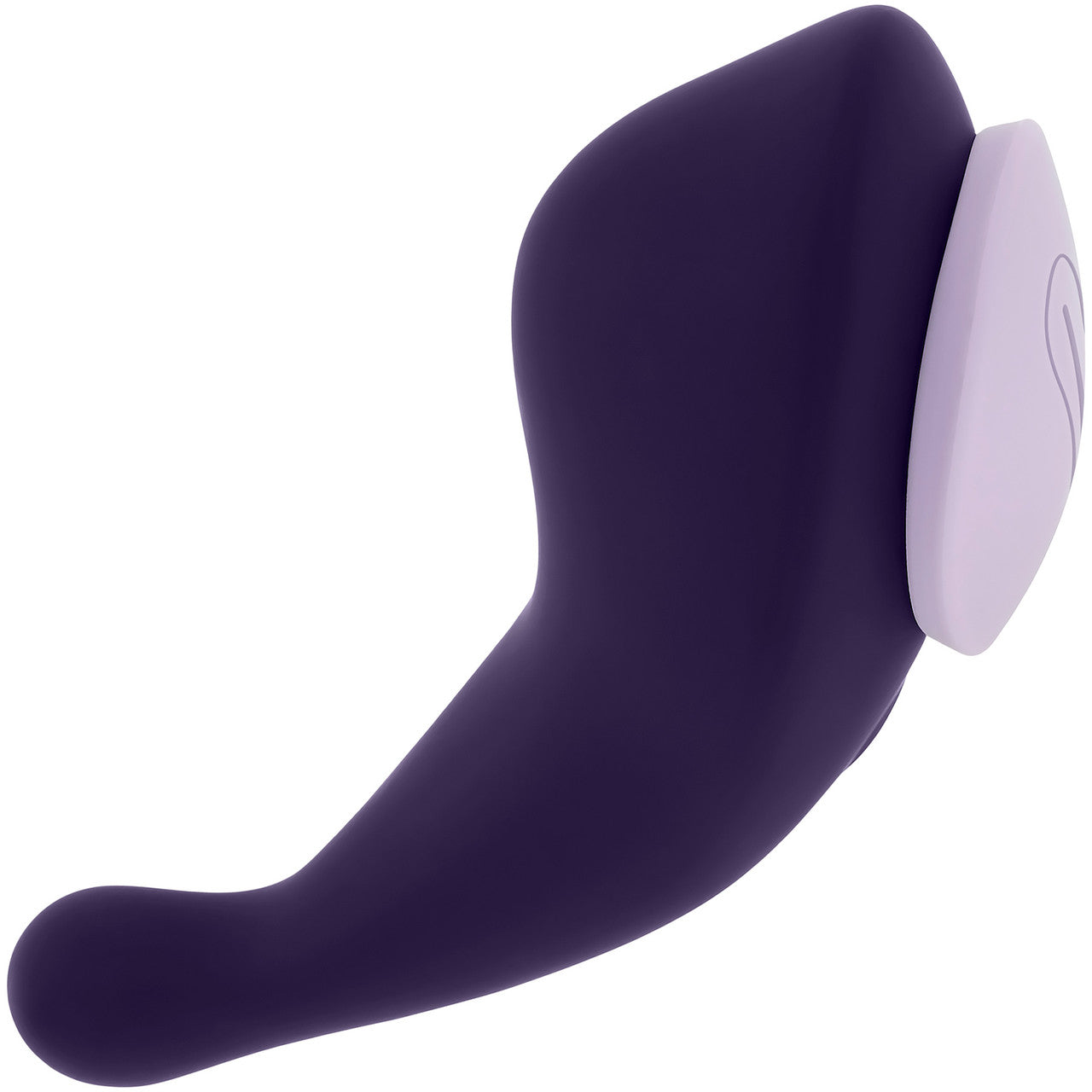 Panty Party Rechargeable Silicone Magnetic Panty Vibrator With Remote By Evolved Novelties - Purple