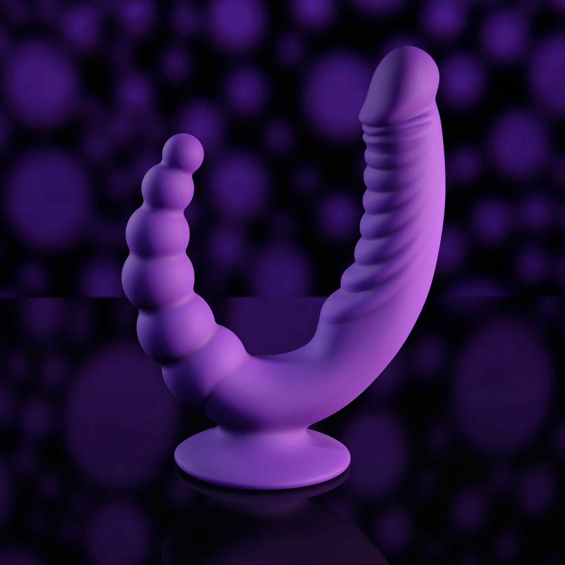 Rider Rechargeable Silicone Double Ended Vibrator By Evolved Novelties