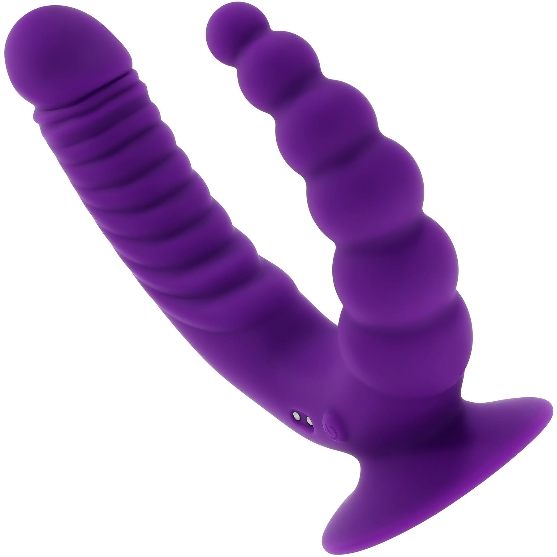 Rider Rechargeable Silicone Double Ended Vibrator By Evolved Novelties