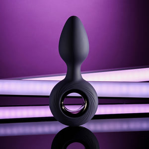 My Precious Rechargeable Waterproof Silicone Vibrating Anal Plug By Evolved Novelties - Purple