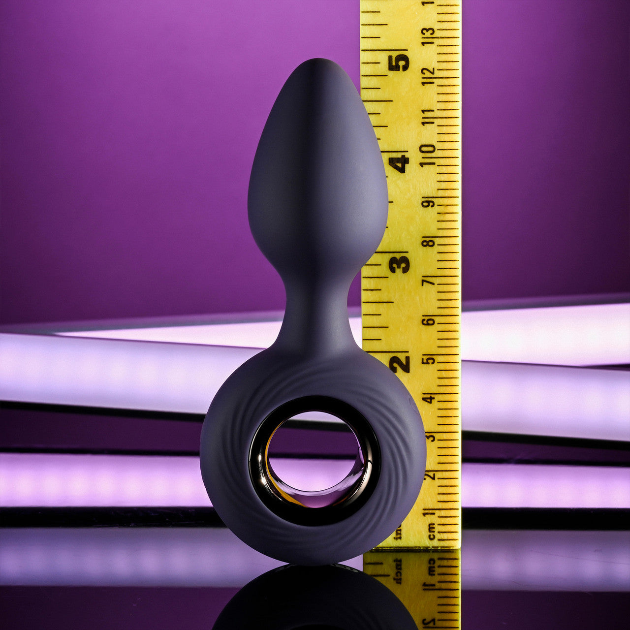 My Precious Rechargeable Waterproof Silicone Vibrating Anal Plug By Evolved Novelties - Purple