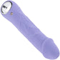 Purple Fantasy Rechargeable Waterproof Silicone Vibrating Dildo With Ring Handle By Evolved Novelties