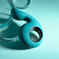Thumbs Up Rechargeable Waterproof Silicone Dual Stimulation Vibrator By Evolved Novelties - Green