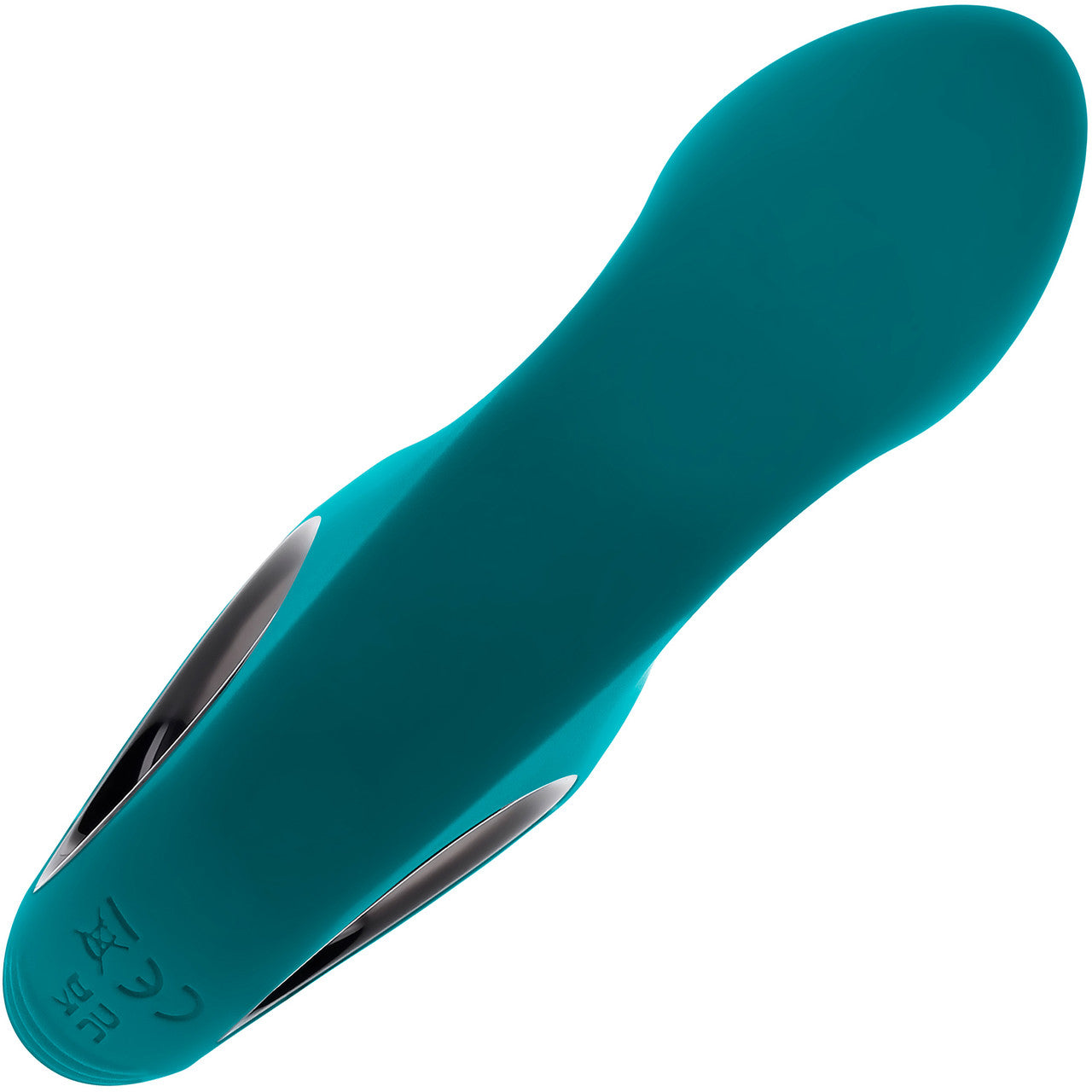 Thumbs Up Rechargeable Waterproof Silicone Dual Stimulation Vibrator By Evolved Novelties - Green