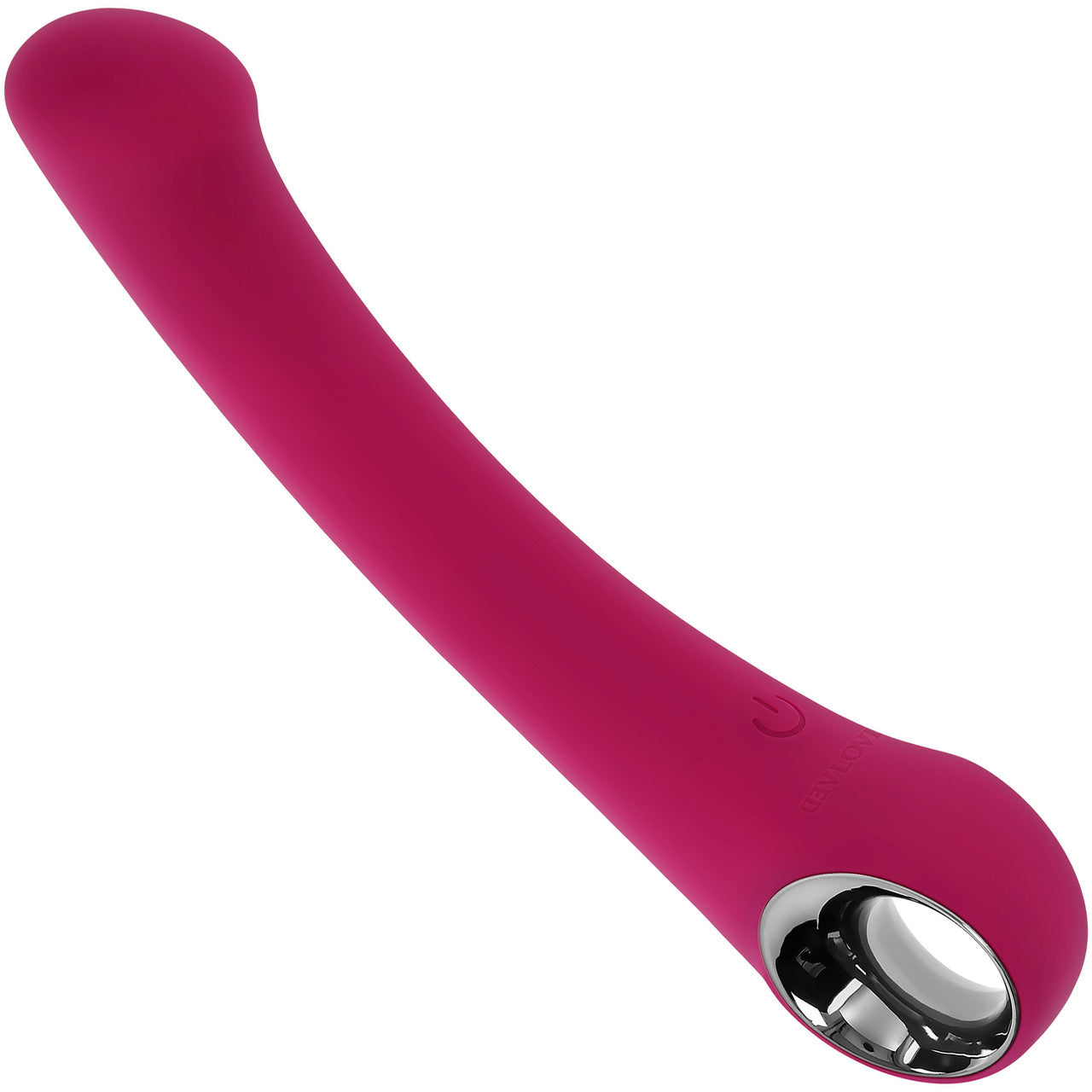 Pleasure Curve Rechargeable Waterproof Silicone G-Spot Vibrator With Ring Handle By Evolved Novelties