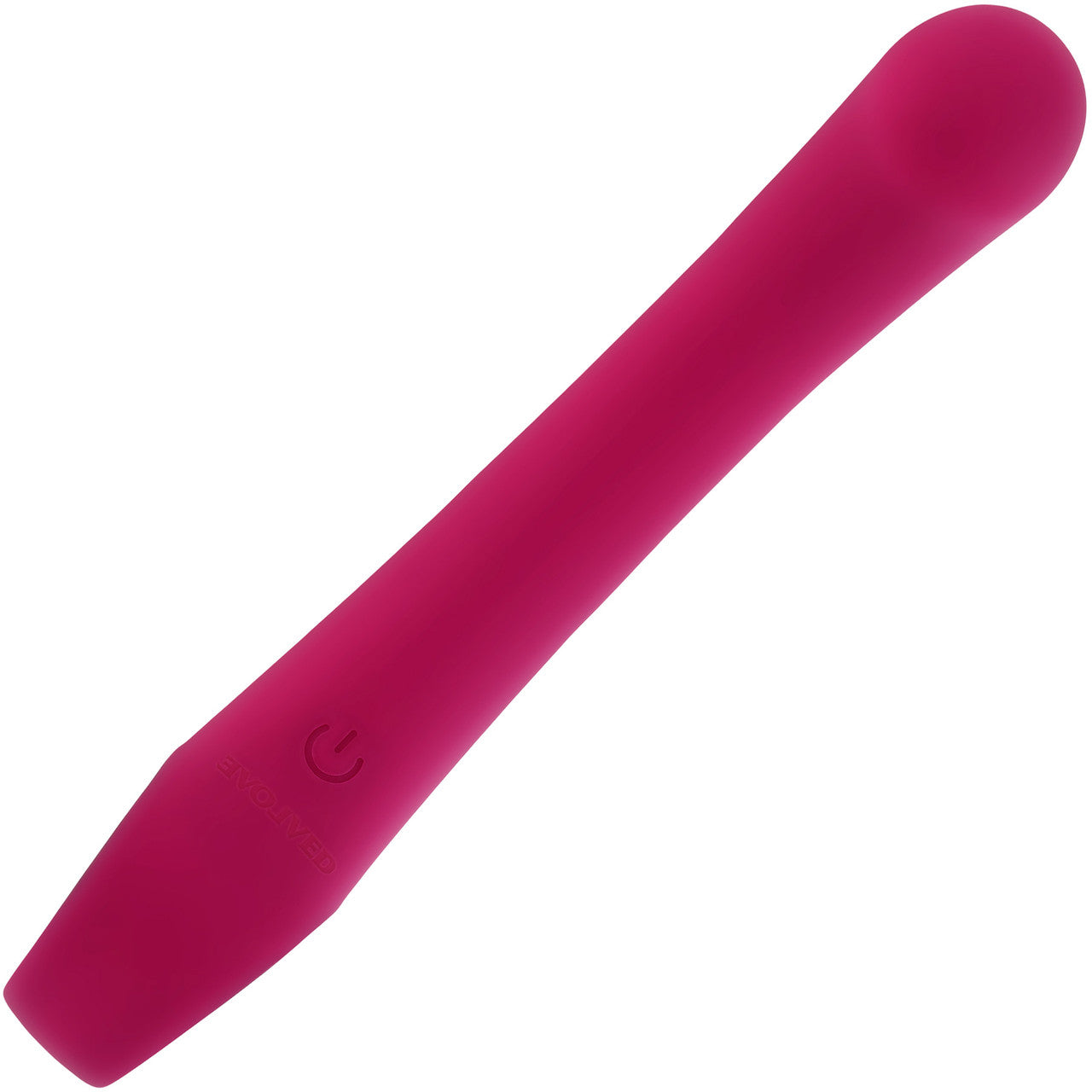 Pleasure Curve Rechargeable Waterproof Silicone G-Spot Vibrator With Ring Handle By Evolved Novelties