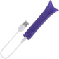 Zero Tolerance Full Coverage Rechargeable Waterproof Silicone Clitoral Vibrator - Purple