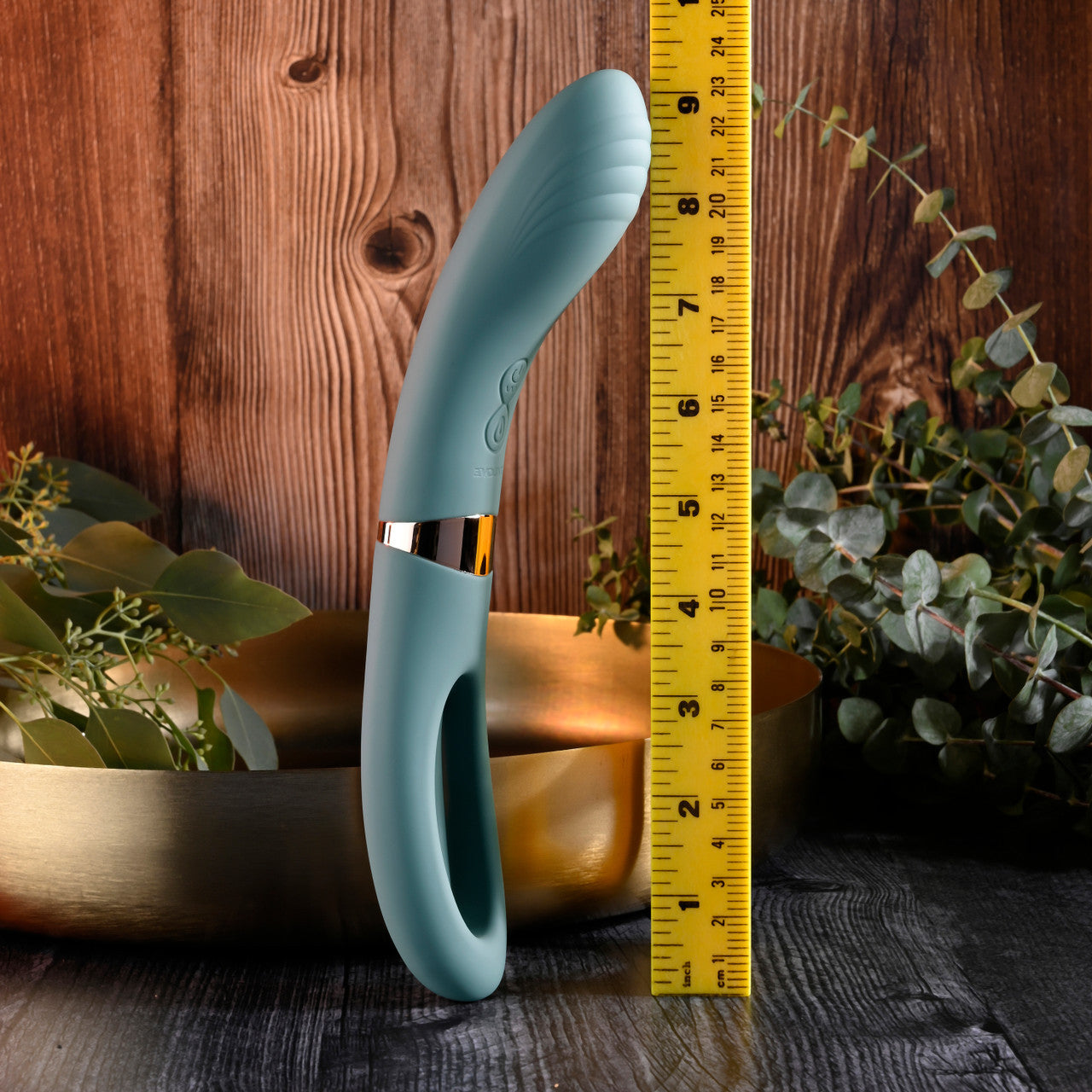 Chick Flick Waterproof Silicone Dual Ended Flickering Tongue G-Spot Vibrator By Evolved Novelties - Green