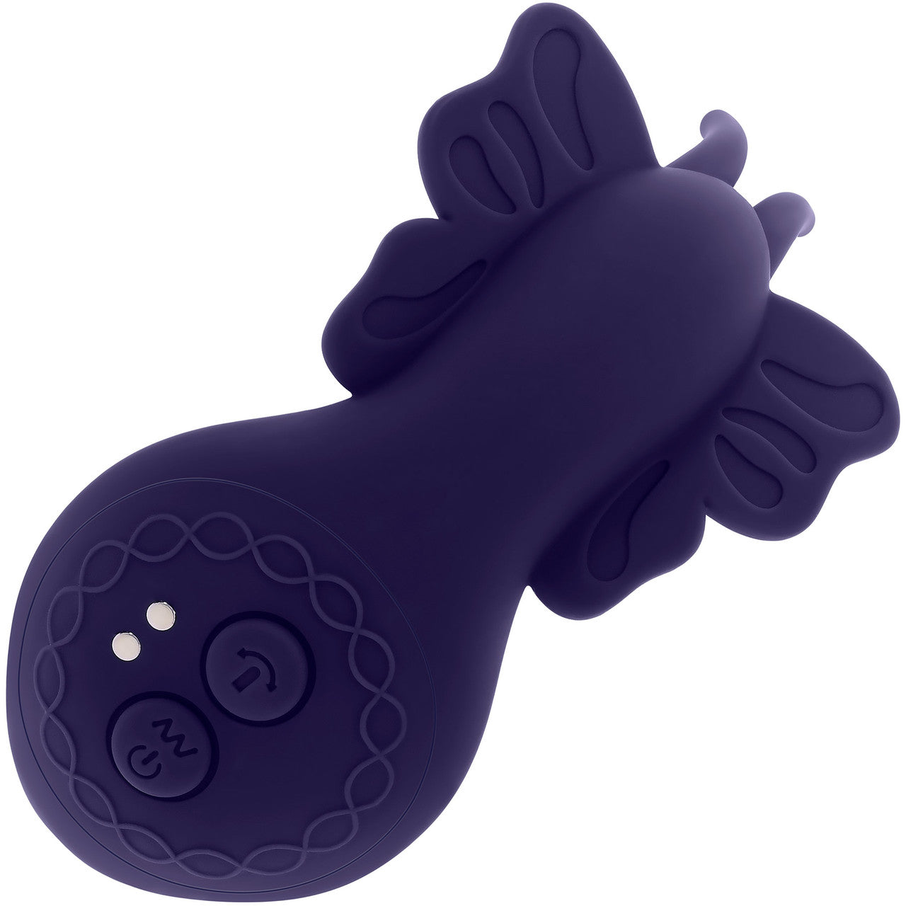 Lord Of The Wings Dual Stimulation Vibrator With Flapping Shaft & Remote By Evolved Novelties