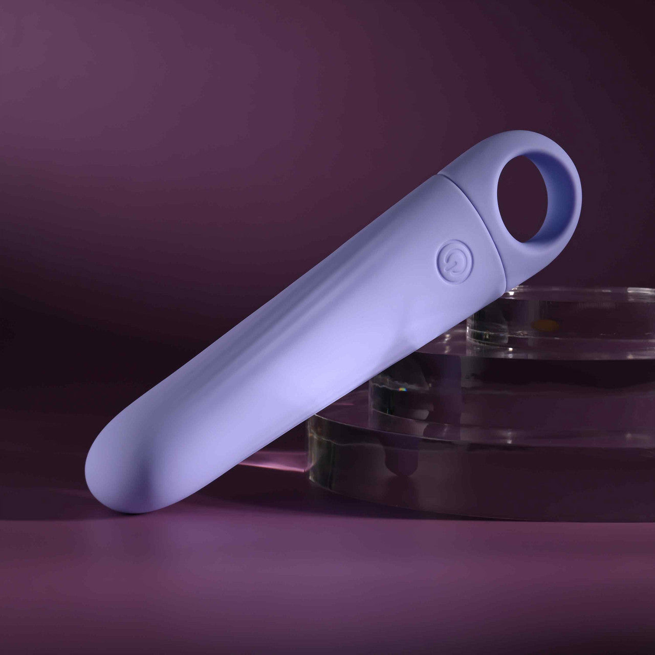 Tart Teaser Rechargeable Waterproof Silicone Wedge Vibrator By Evolved Novelties - Purple