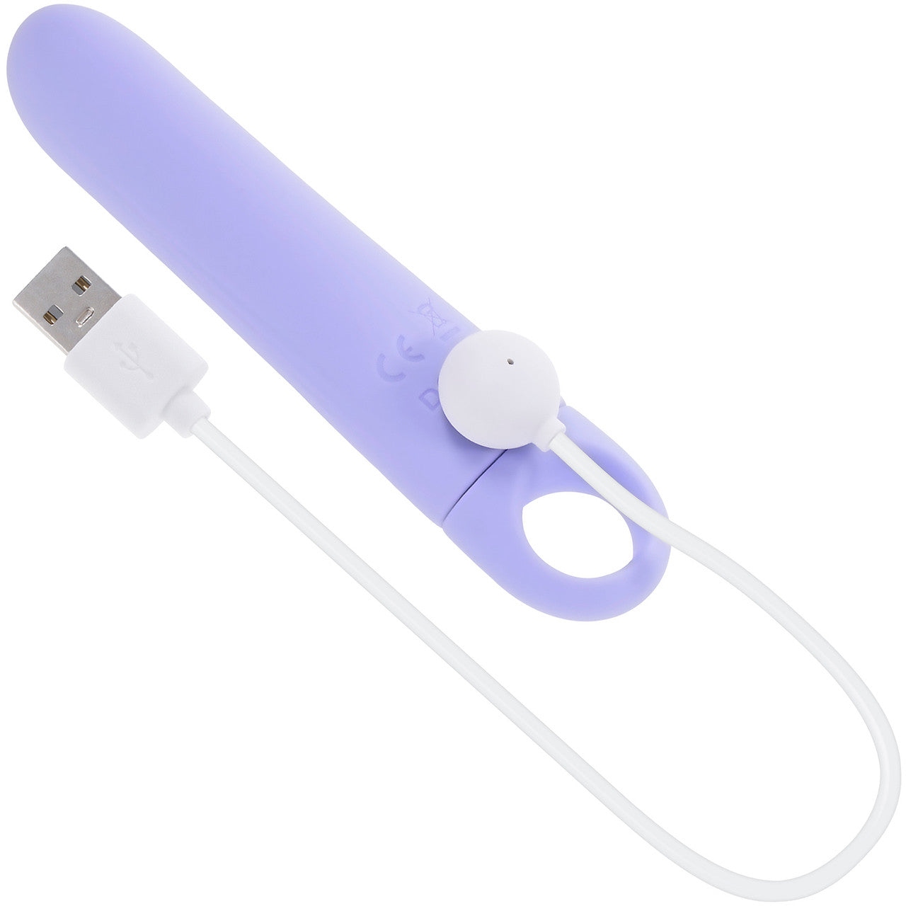 Tart Teaser Rechargeable Waterproof Silicone Wedge Vibrator By Evolved Novelties - Purple